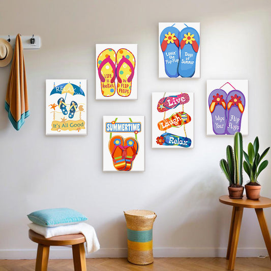 Flipflopsfreude-Malen-nach-Zahlen