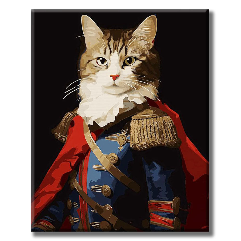 Captain Whiskers- Painting by Numbers