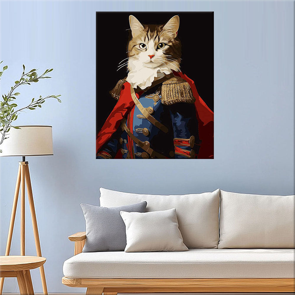 Captain Whiskers- Painting by Numbers