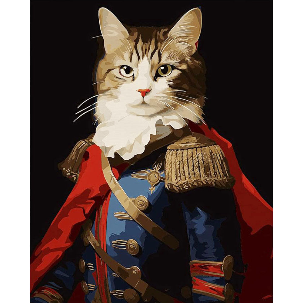 Captain Whiskers- Painting by Numbers