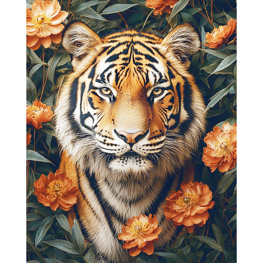 Die-Zärtlichkeit-der-Blumen- Malen nach Zahlen