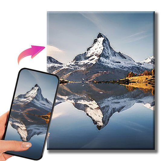 Digitale Malerei mit Ihren eigenen Fotos - personalisierte digitale Fotomalerei