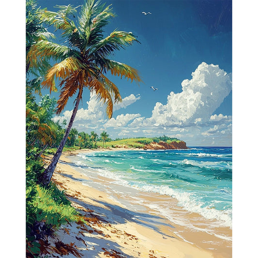 Ewige-Wellen - Malen nach Zahlen