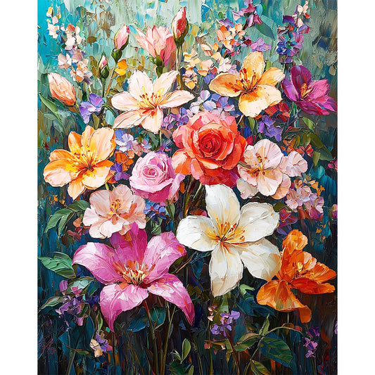 Farbenpracht der Natur- Malen nach Zahlen