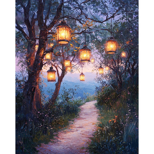 Flüstern der Dämmerung- Malen nach Zahlen