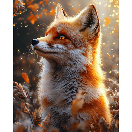 Fuchs-des-Waldes- Malen nach Zahlen-