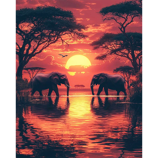 Geheimnisvolle - Ornamente - Malen nach Zahlen