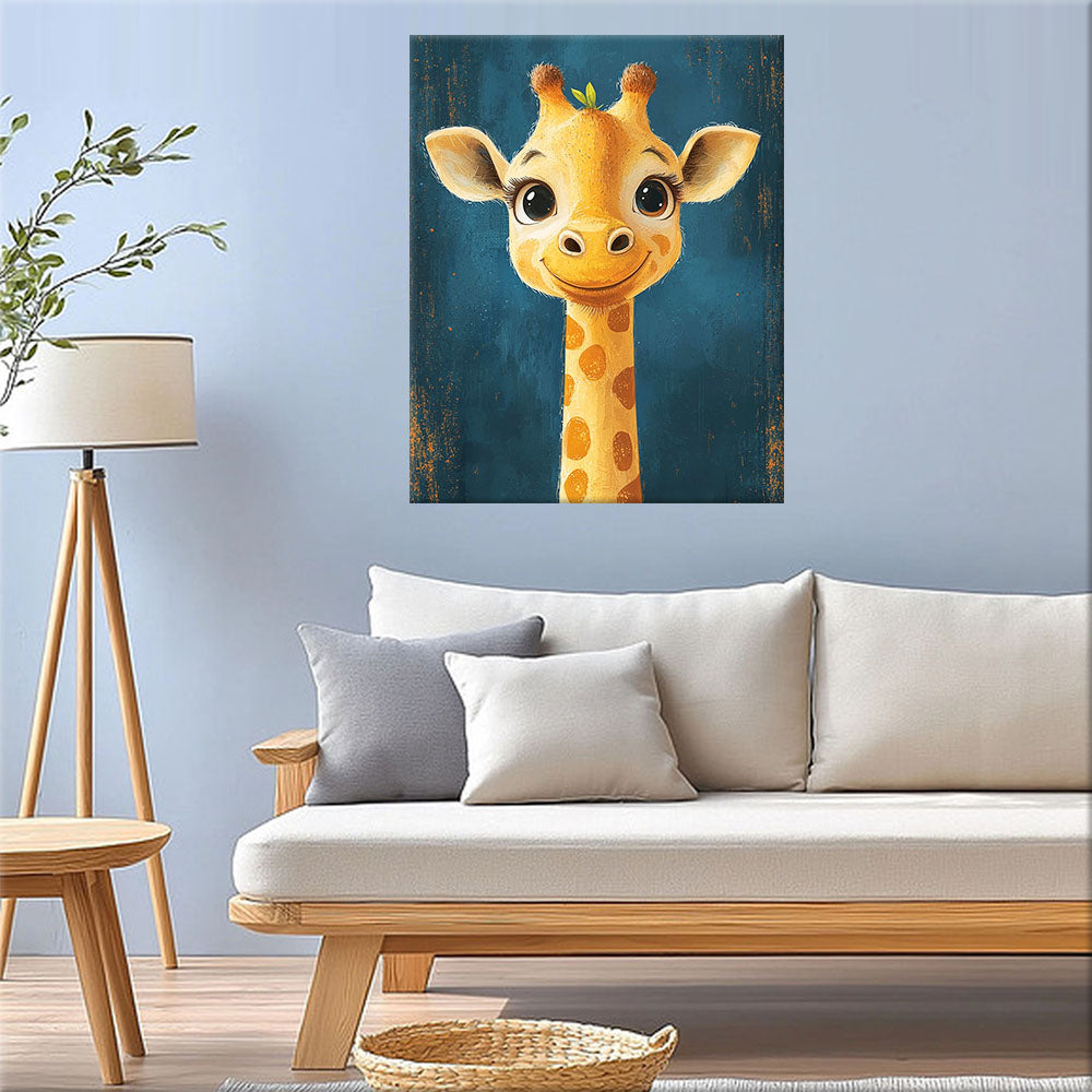 Giraffe Süße- Malen nach Zahlen