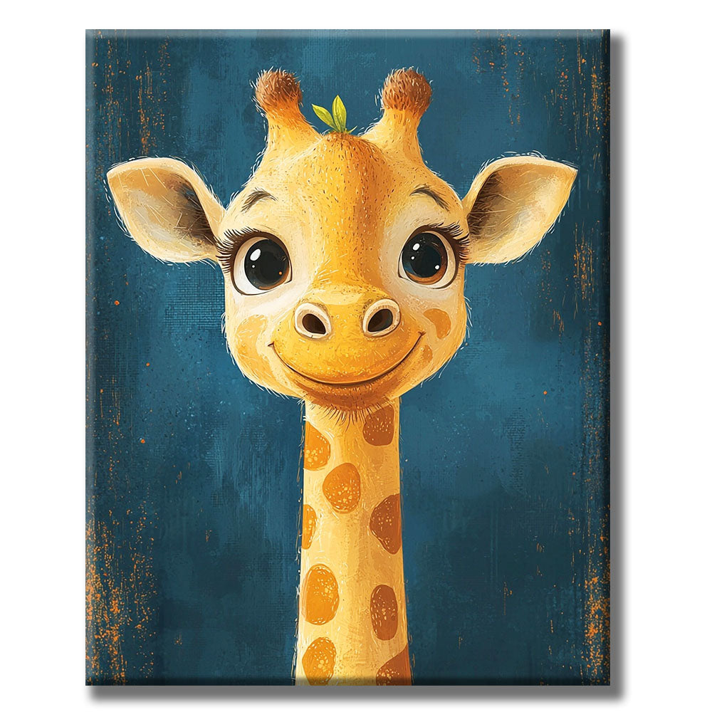 Giraffe Süße- Malen nach Zahlen