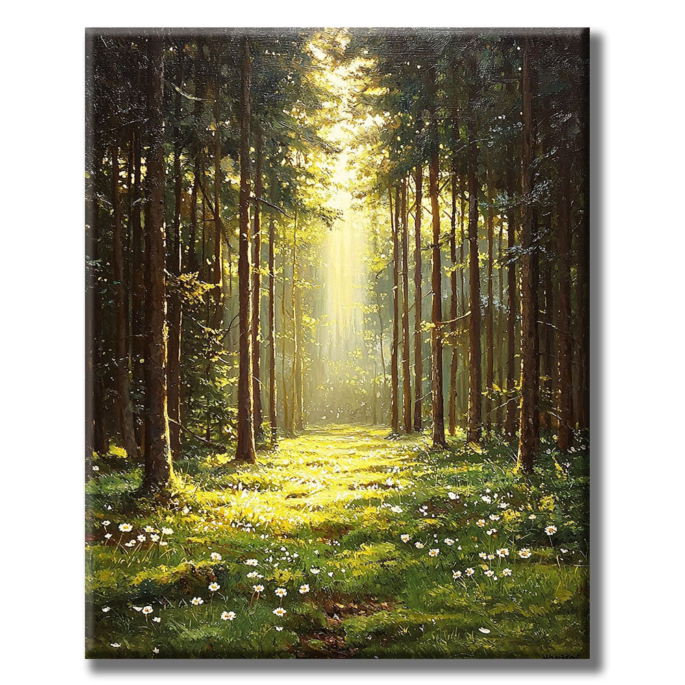 Magie des Morgenlichts- Malen nach Zahlen