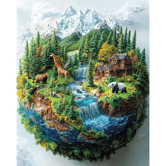 Naturwunder - Malen nach Zahlen