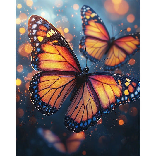 Schmetterlingsballett - Malen nach Zahlen