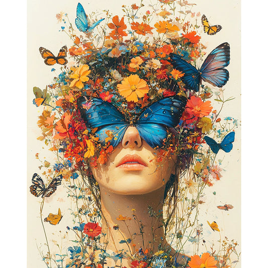 Schönheit-der-Freiheit - Malen nach Zahlen