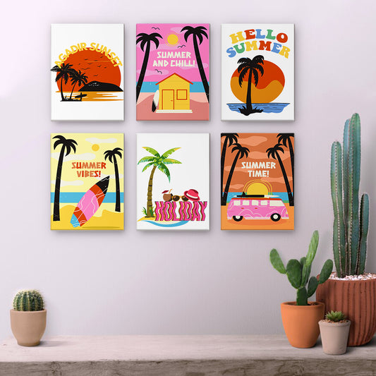 Sommerträume - Malen-nach-Zahlen