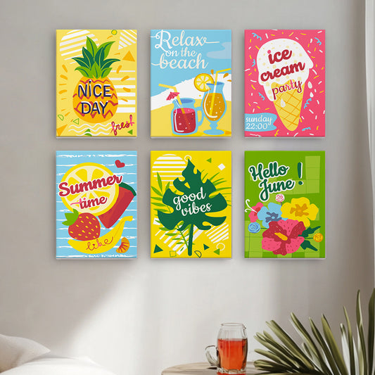 Süßer Sommerträume -Malen-nach-Zahlen