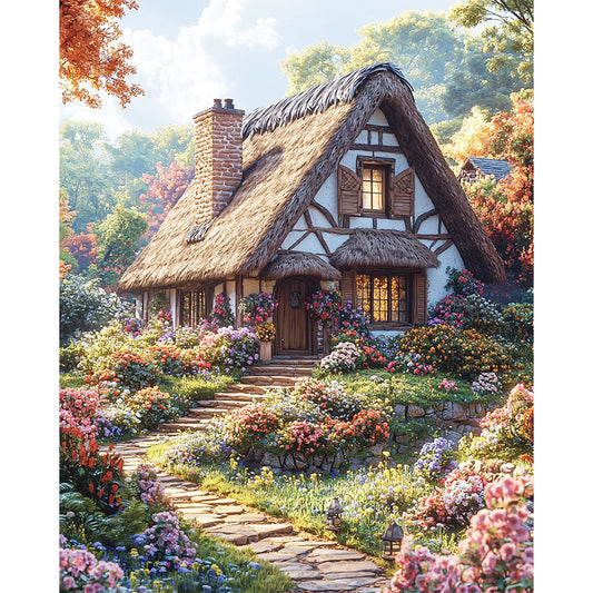 Traumzauberhaus - Malen nach Zahlen