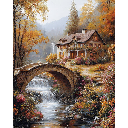 Waldträume - Malen nach Zahlen