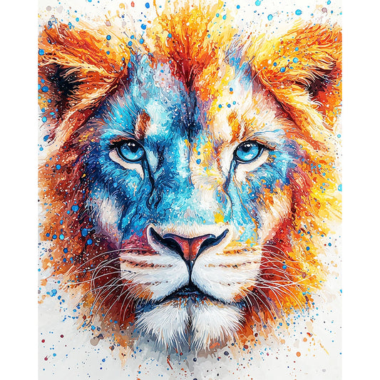 Zwei-Gesichter -der-Macht- Malen nach Zahlen