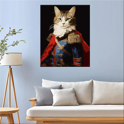 Captain Whiskers- Painting by Numbers