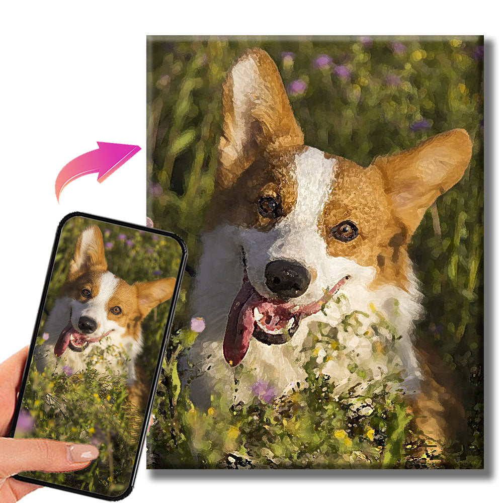 Digitale Malerei mit Ihren eigenen Fotos - personalisierte digitale Fotomalerei