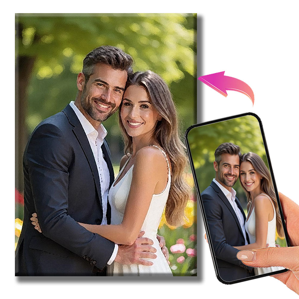 Digitale Malerei mit Ihren eigenen Fotos - personalisierte digitale Fotomalerei