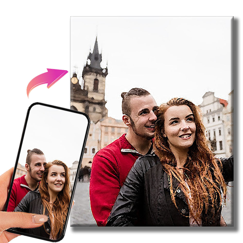 Digitale Malerei mit Ihren eigenen Fotos - personalisierte digitale Fotomalerei