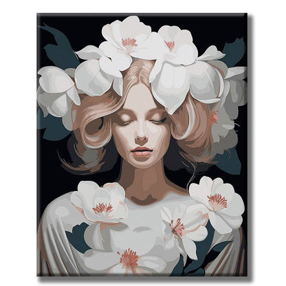 Floral Reverie- Painting by Numbers
