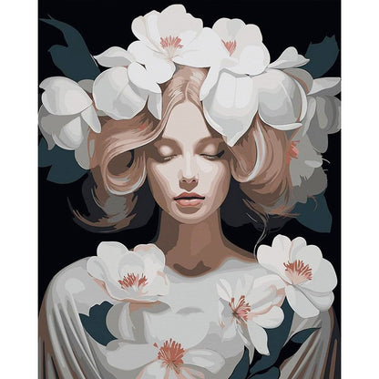 Floral Reverie- Painting by Numbers