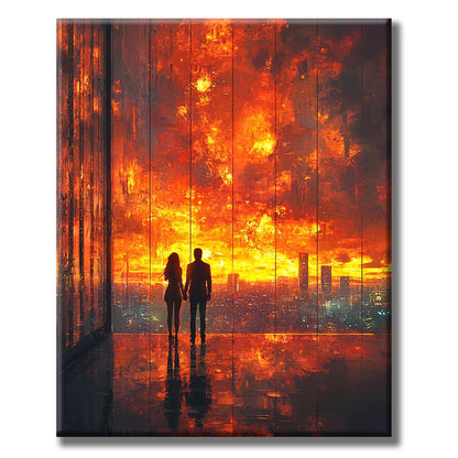 Lichter-der-Liebe - Malen nach Zahlen