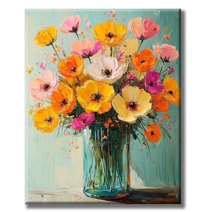 1. Sommerduft – Malen nach Zahlen